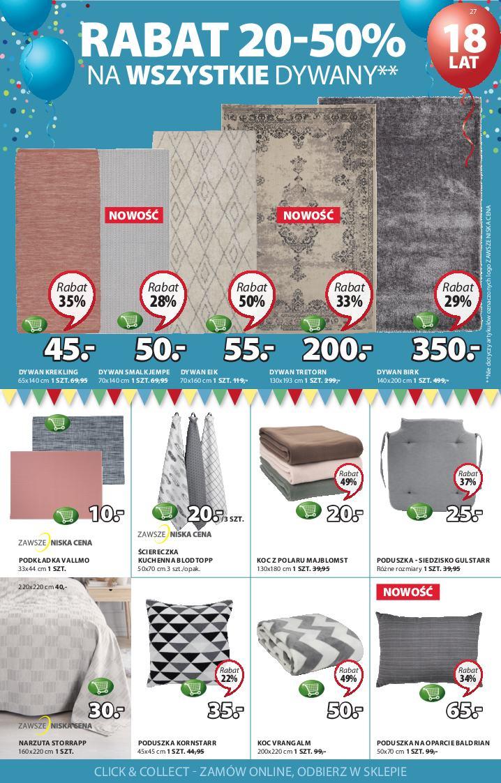 Gazetka promocyjna Jysk str. 27