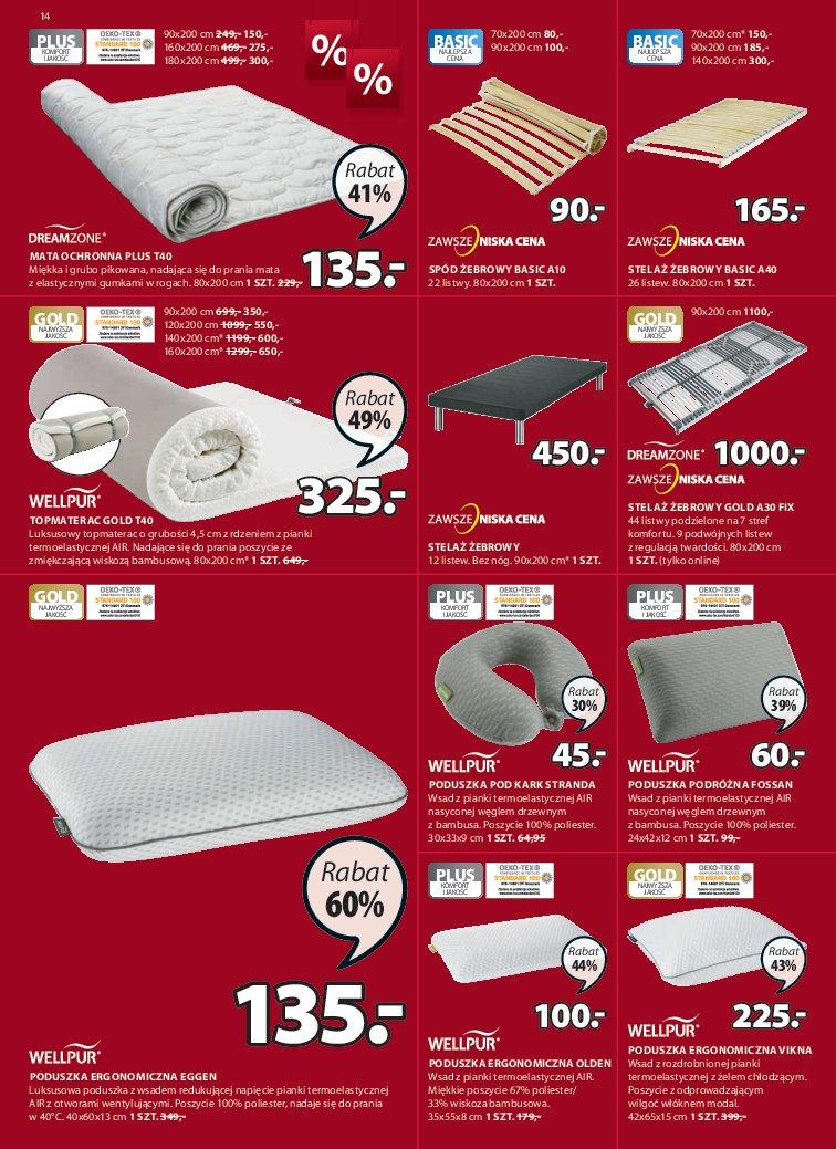 Gazetka promocyjna Jysk str. 14