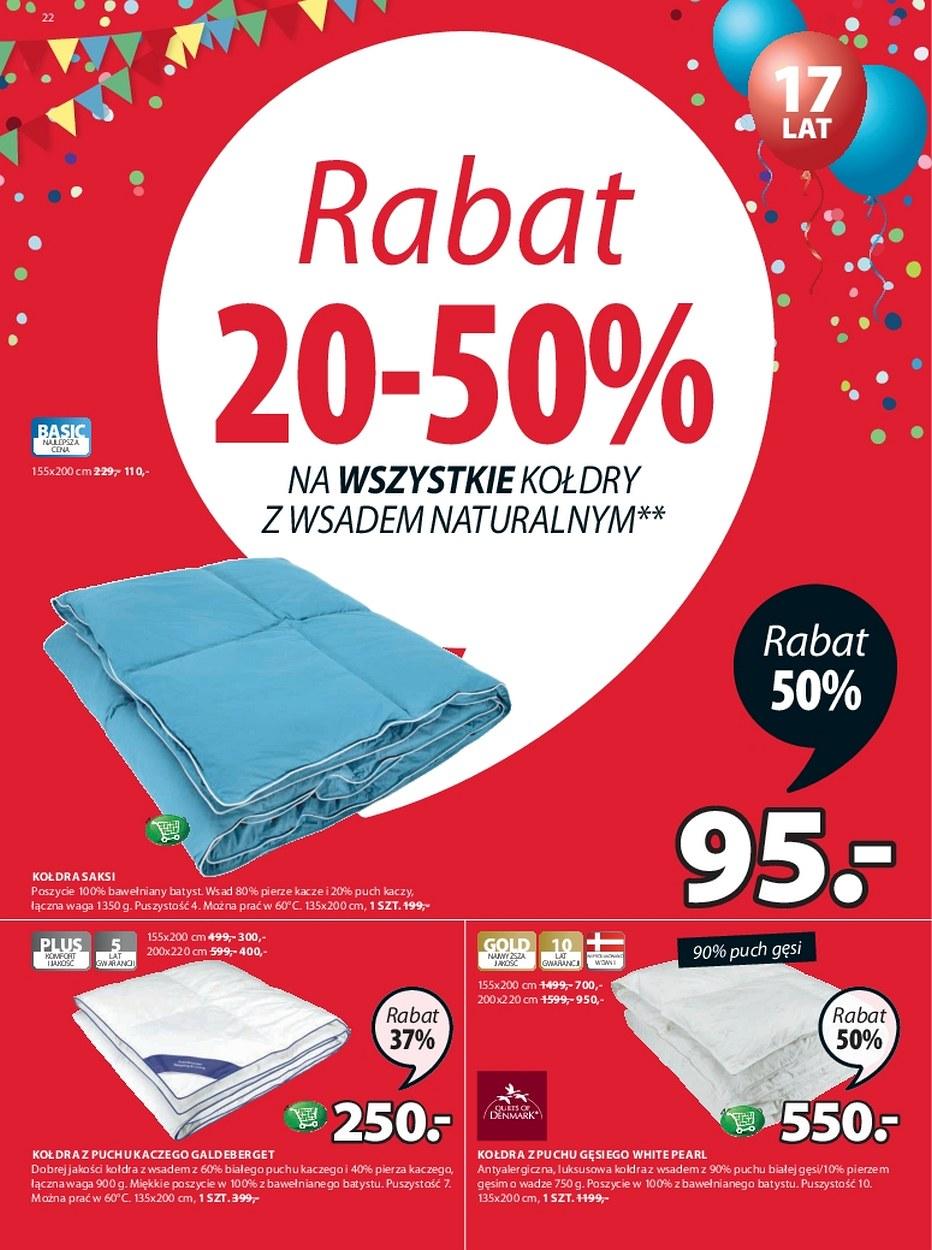 Gazetka promocyjna Jysk str. 22