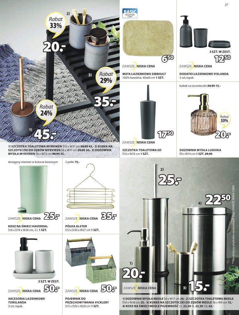 Gazetka promocyjna Jysk str. 27