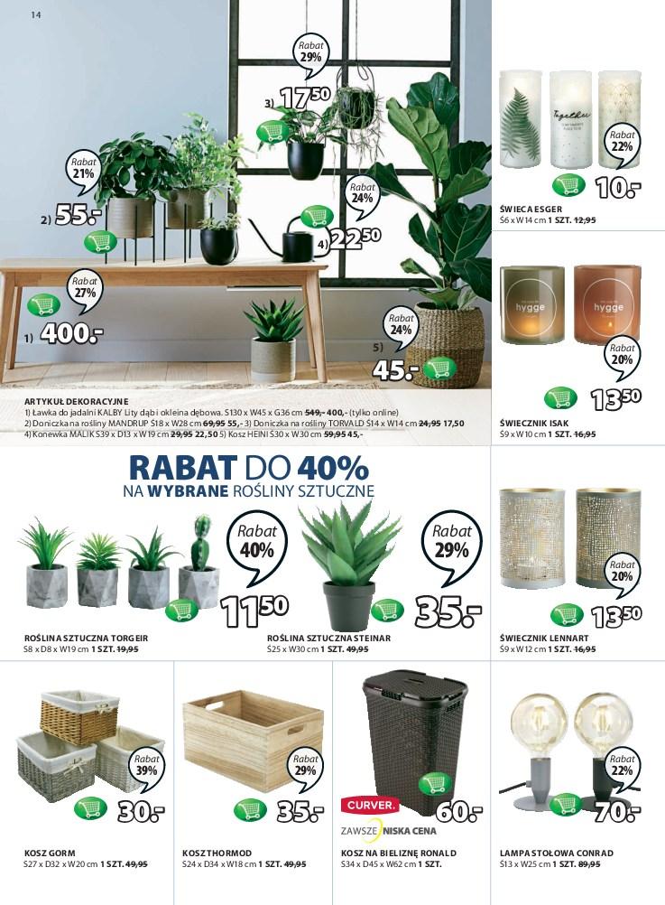 Gazetka promocyjna Jysk str. 14