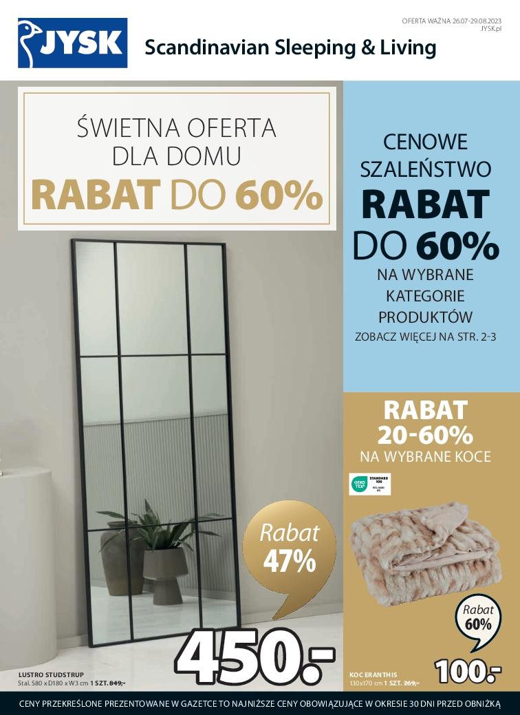 Gazetka promocyjna Jysk str. 1