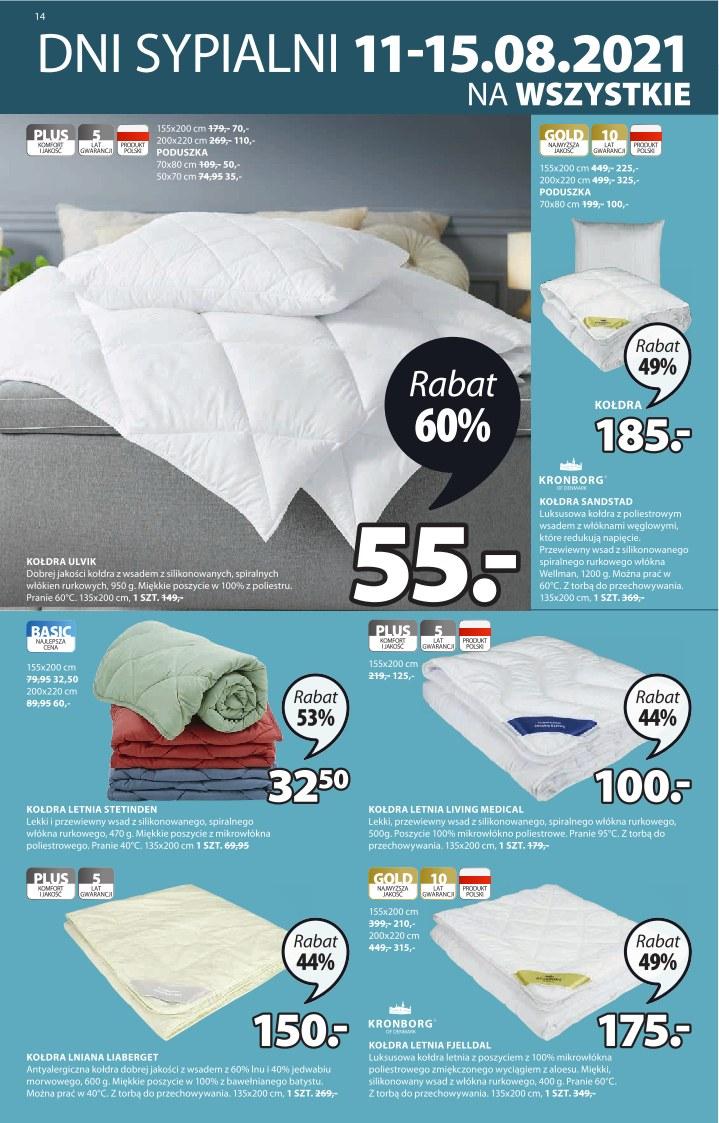 Gazetka promocyjna Jysk str. 14