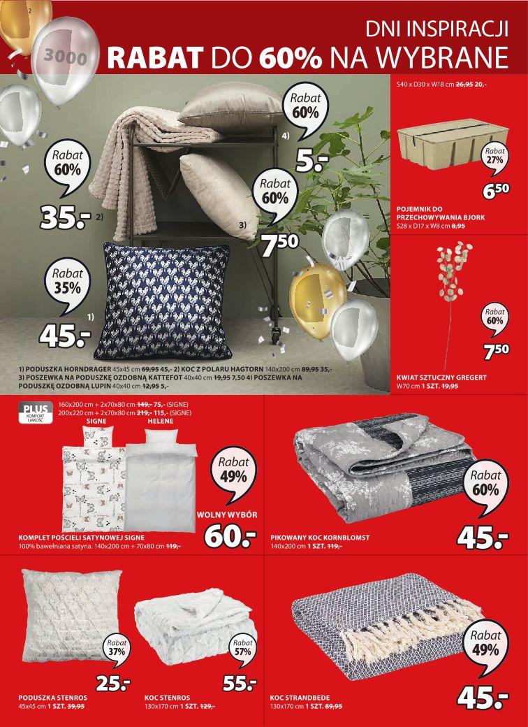 Gazetka promocyjna Jysk str. 2