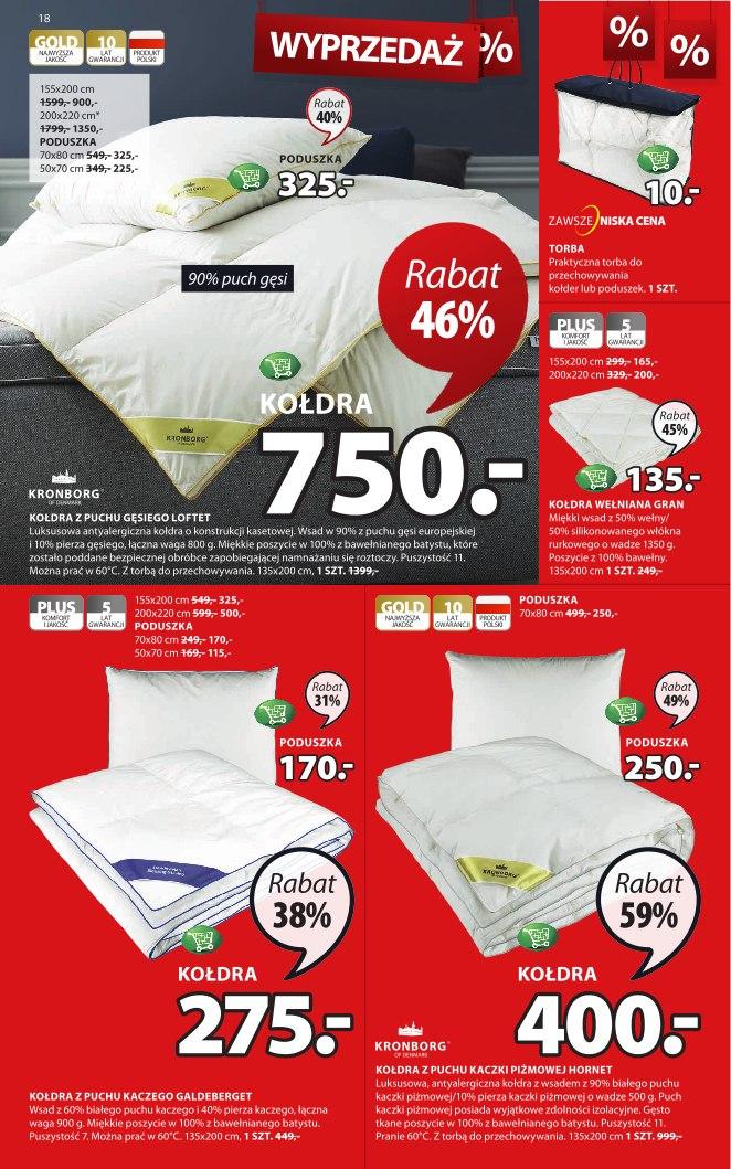 Gazetka promocyjna Jysk str. 18
