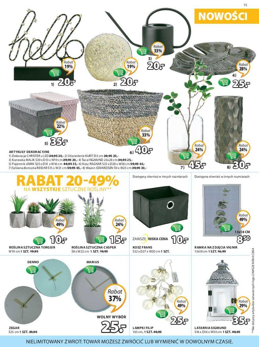 Gazetka promocyjna Jysk str. 15