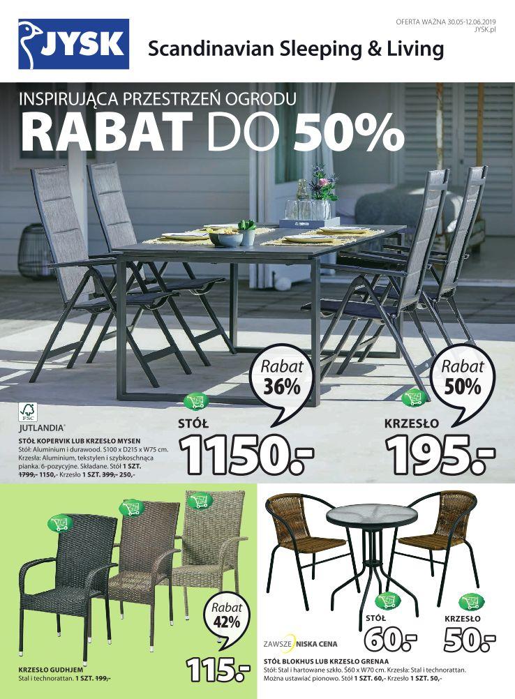 Gazetka promocyjna Jysk str. 1