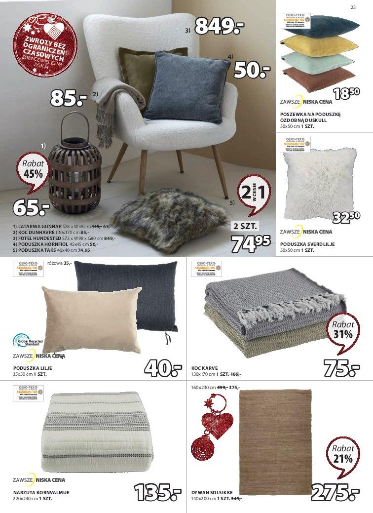 Gazetka promocyjna Jysk str. 23