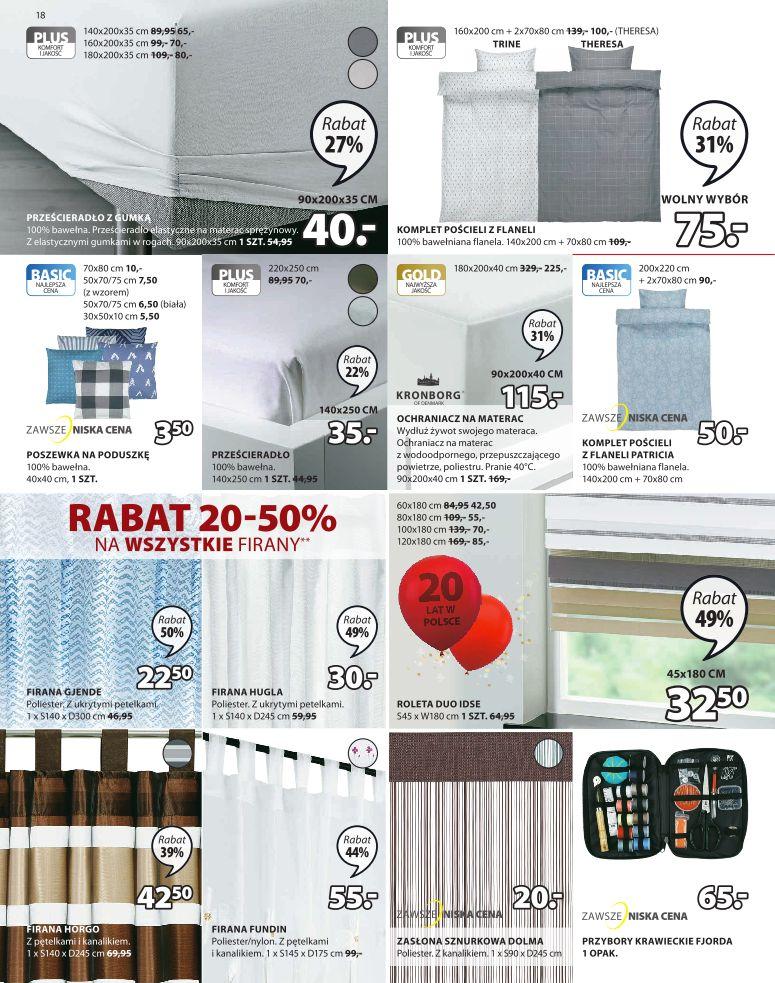 Gazetka promocyjna Jysk str. 18