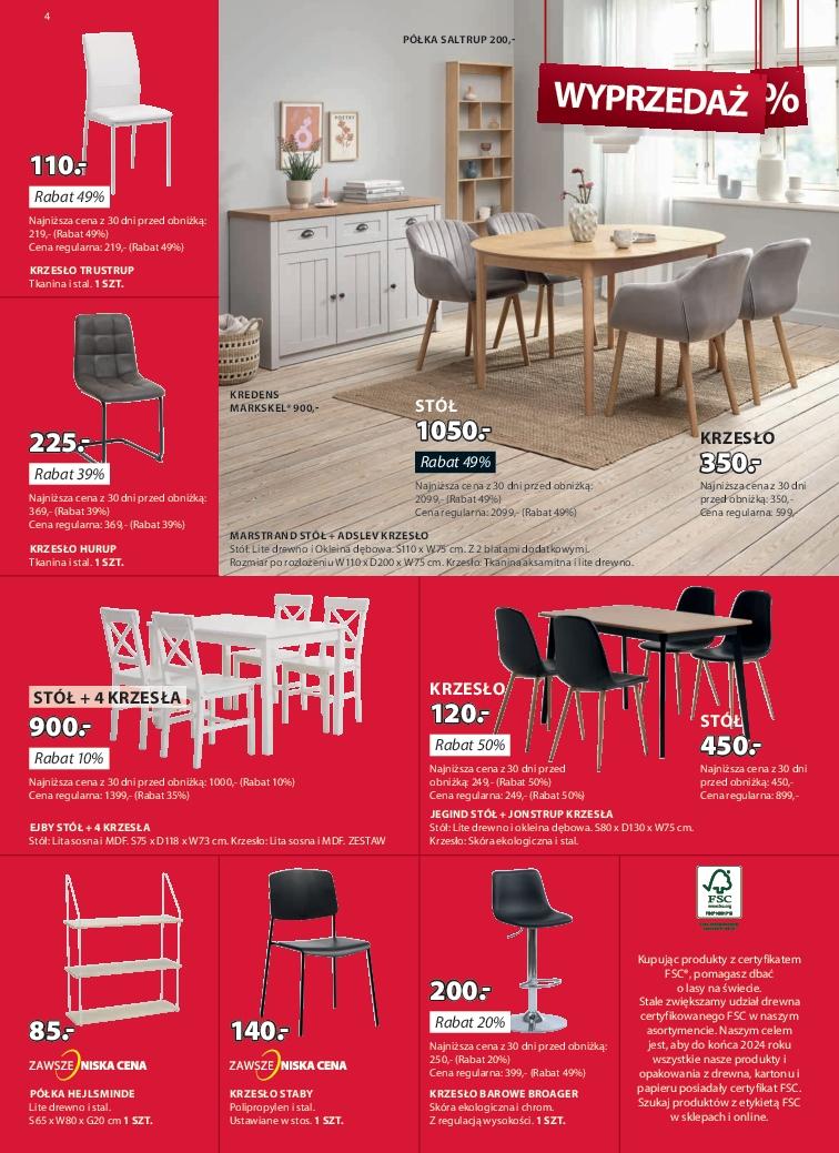 Gazetka promocyjna Jysk str. 4