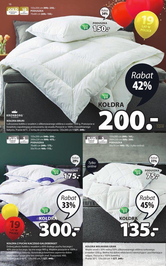 Gazetka promocyjna Jysk str. 16