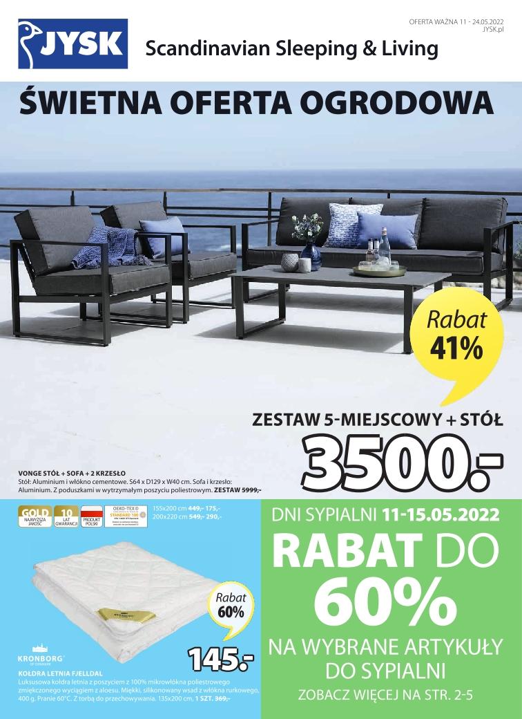 Gazetka promocyjna Jysk str. 1