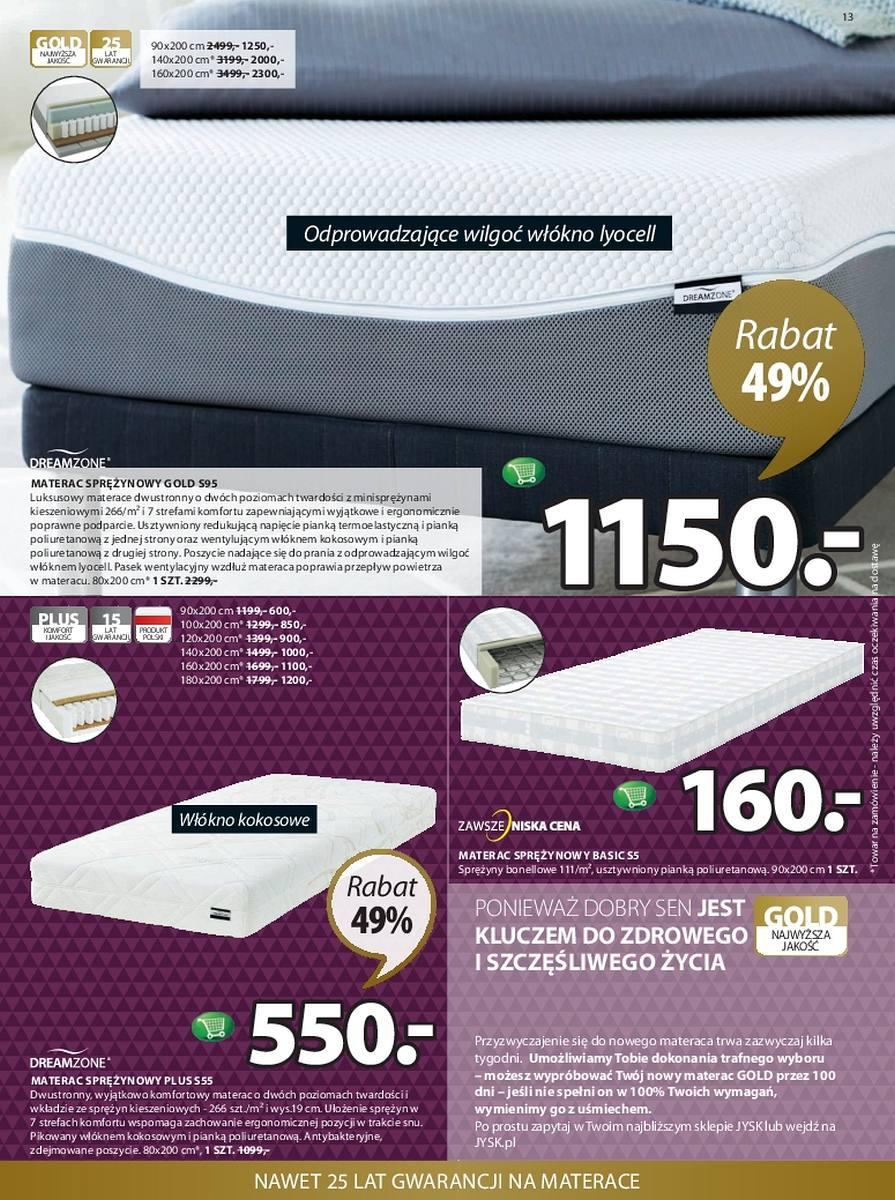 Gazetka promocyjna Jysk str. 13