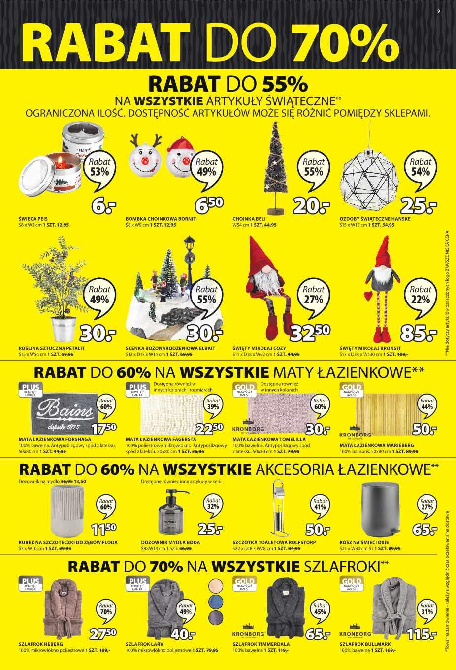 Gazetka promocyjna Jysk str. 9