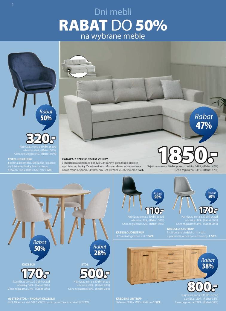 Gazetka promocyjna Jysk str. 2