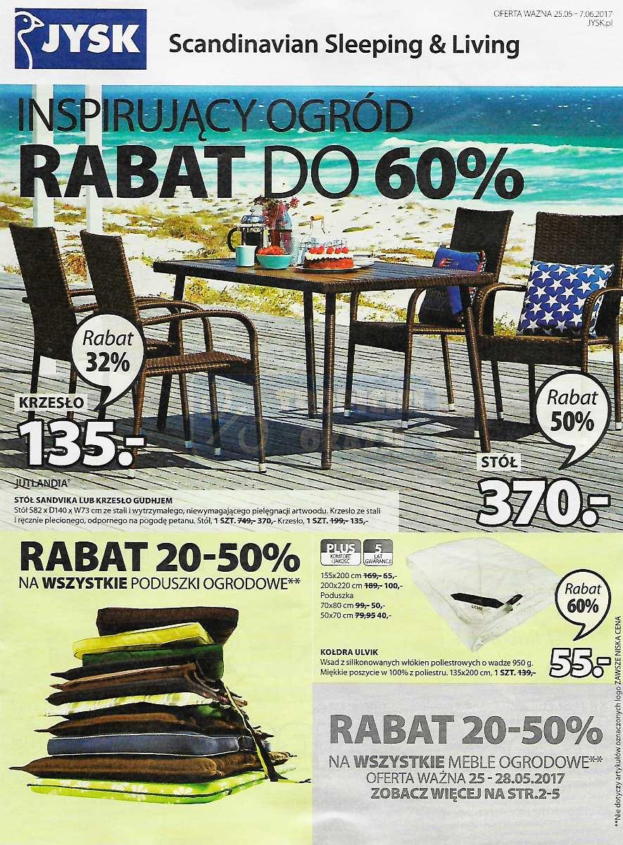 Gazetka promocyjna Jysk str. 1