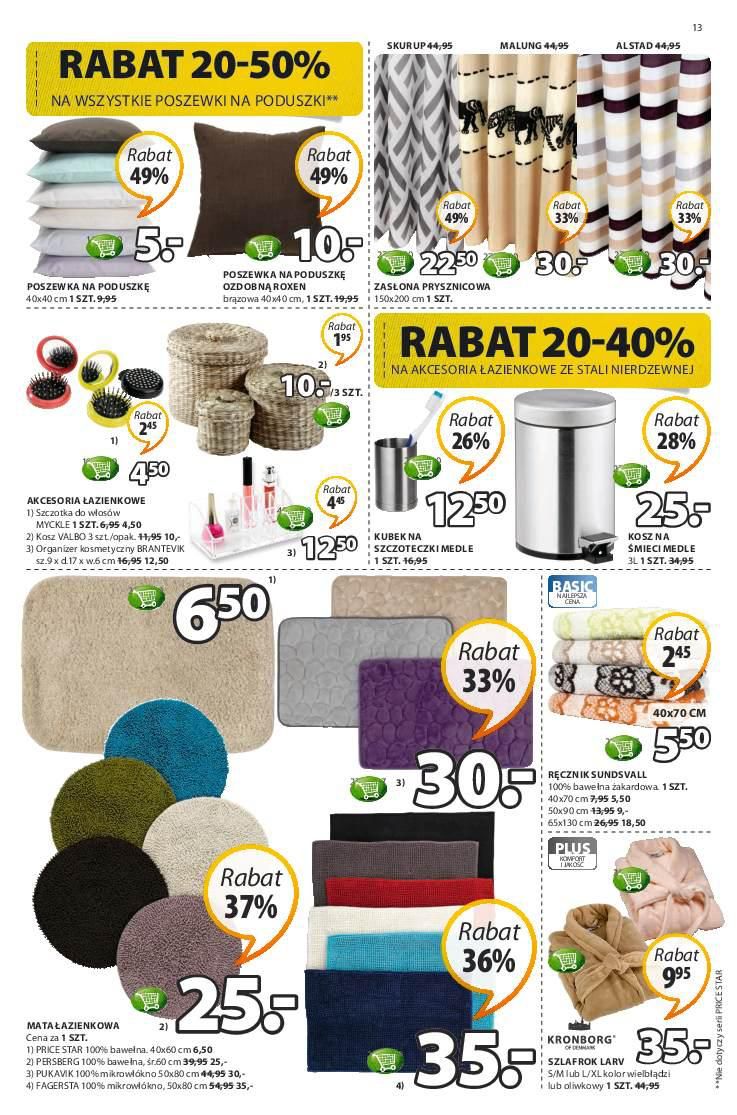 Gazetka promocyjna Jysk str. 13