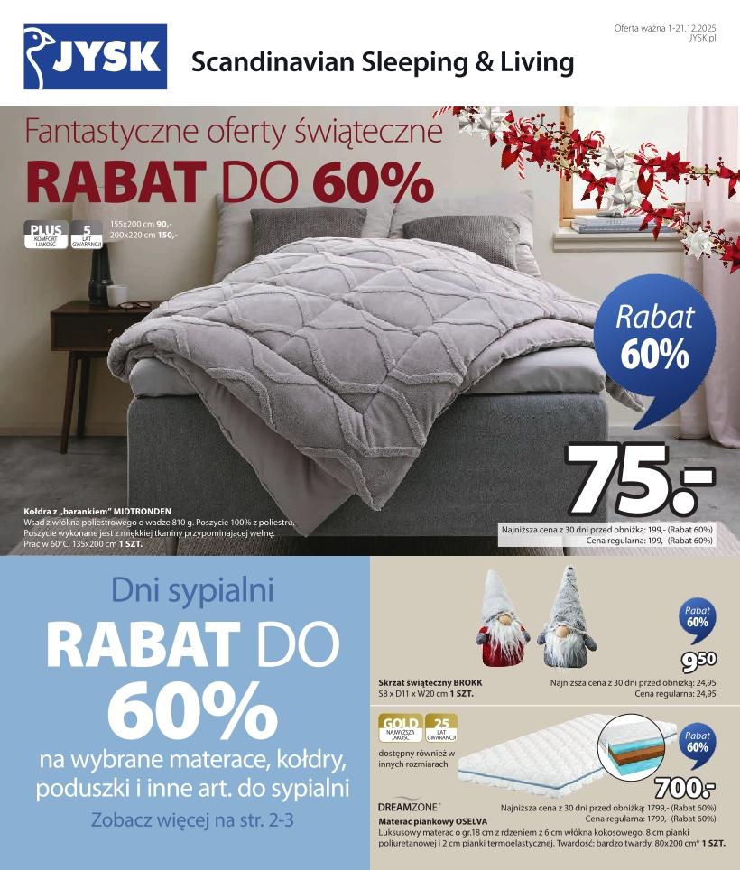 Gazetka promocyjna Jysk str. 1