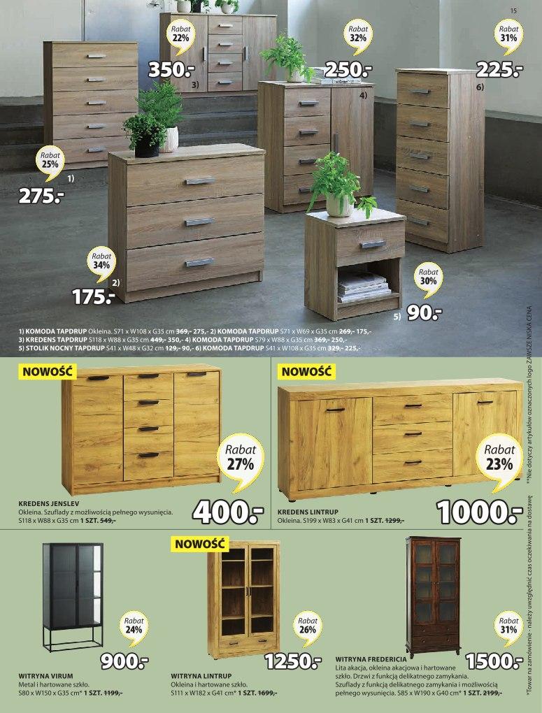 Gazetka promocyjna Jysk str. 15