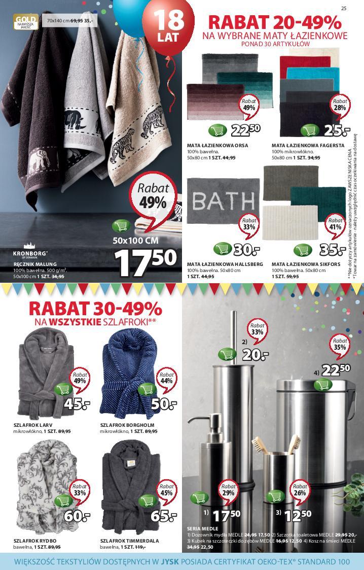 Gazetka promocyjna Jysk str. 25