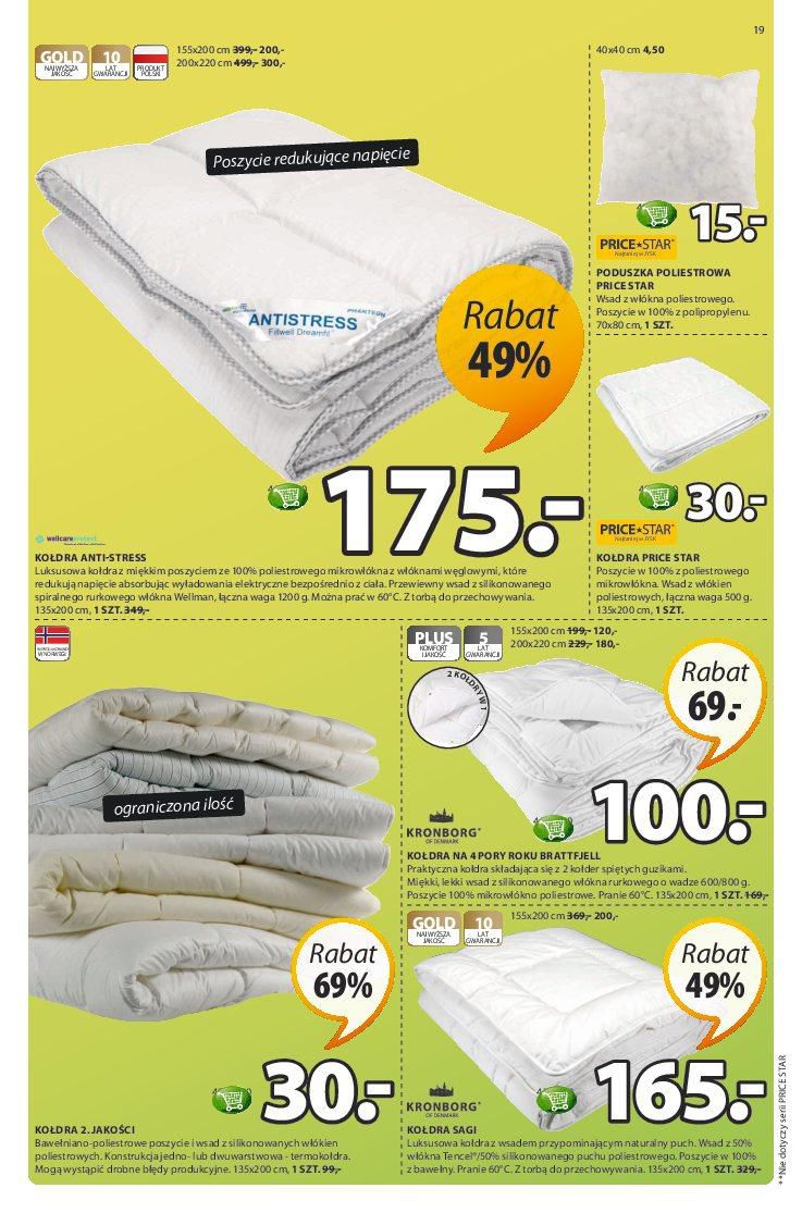 Gazetka promocyjna Jysk str. 19