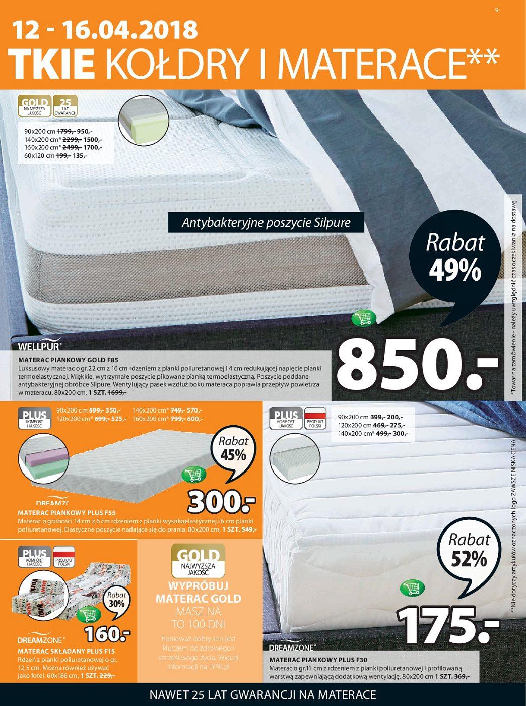 Gazetka promocyjna Jysk str. 9