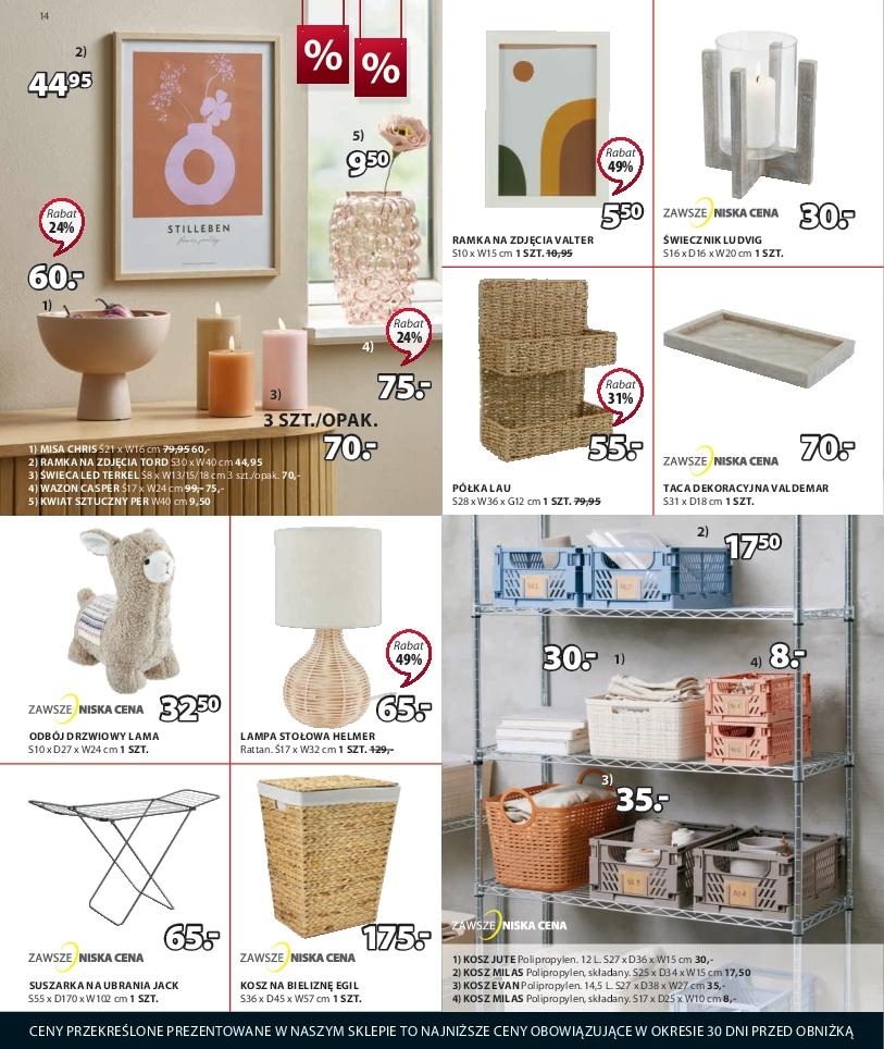 Gazetka promocyjna Jysk str. 14