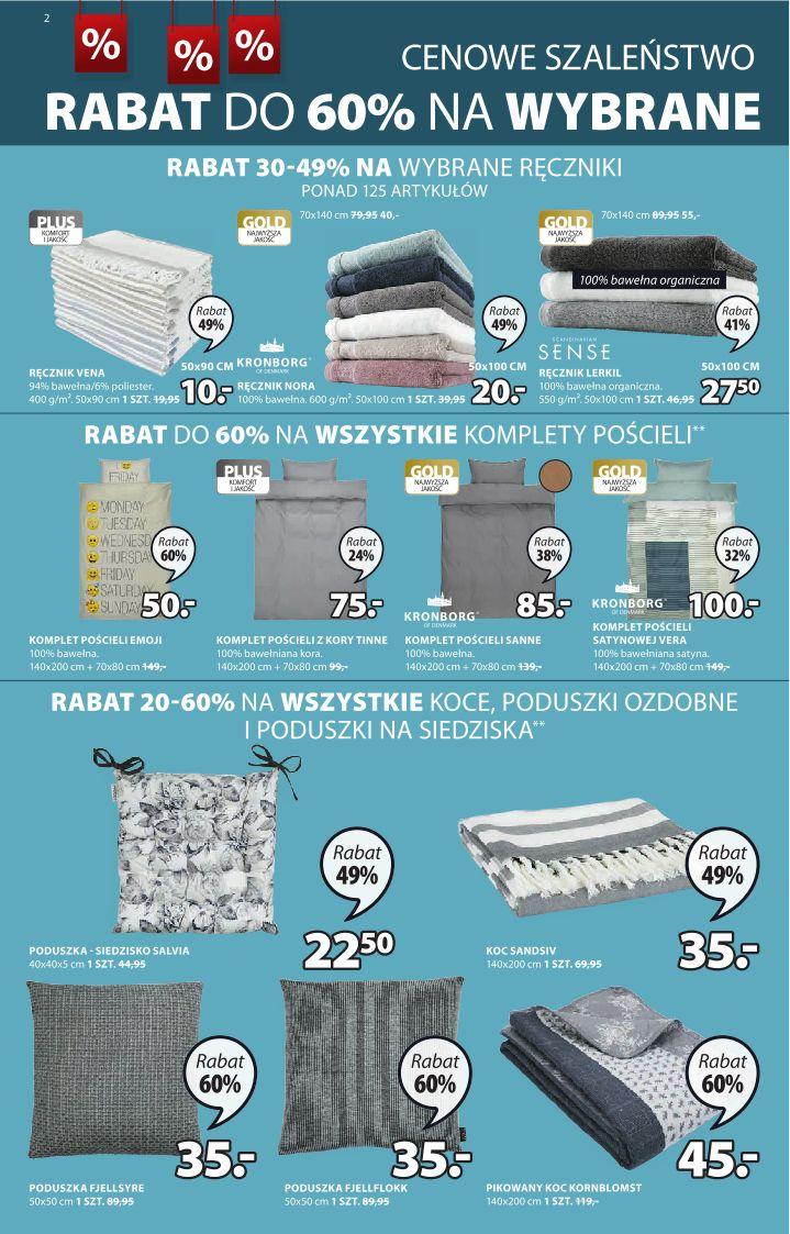 Gazetka promocyjna Jysk str. 2