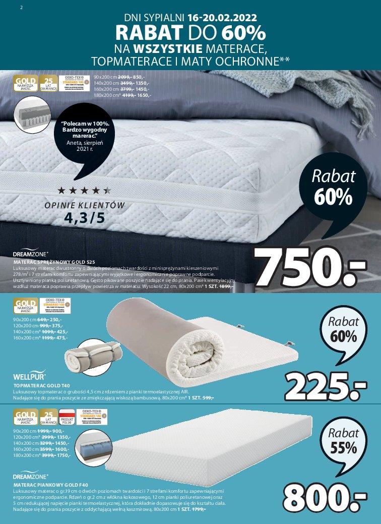 Gazetka promocyjna Jysk str. 2