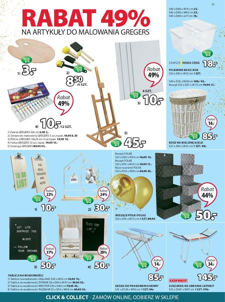 Gazetka promocyjna Jysk str. 21