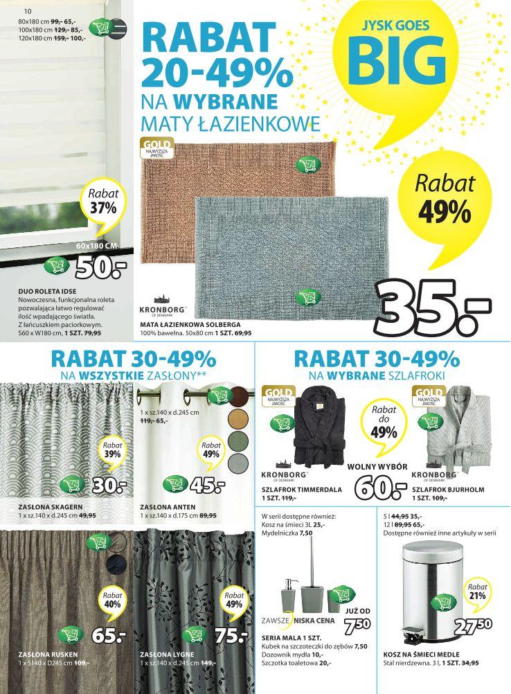 Gazetka promocyjna Jysk str. 10