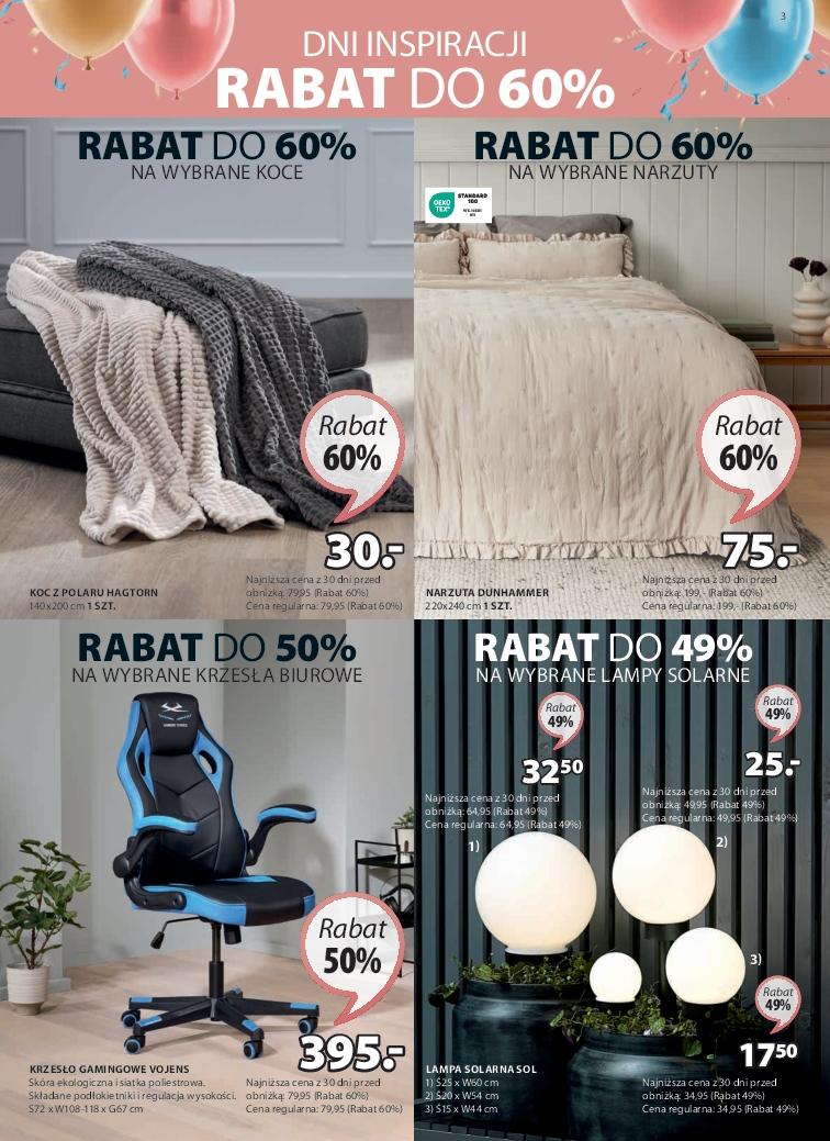 Gazetka promocyjna Jysk str. 3