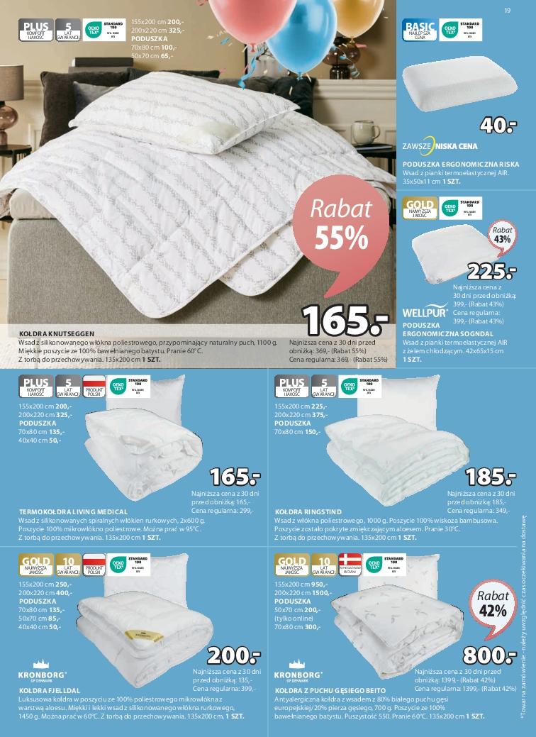 Gazetka promocyjna Jysk str. 19