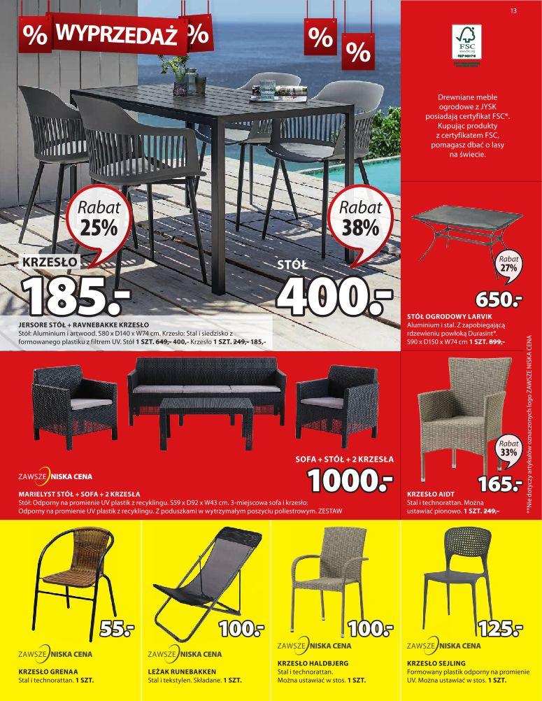 Gazetka promocyjna Jysk str. 13