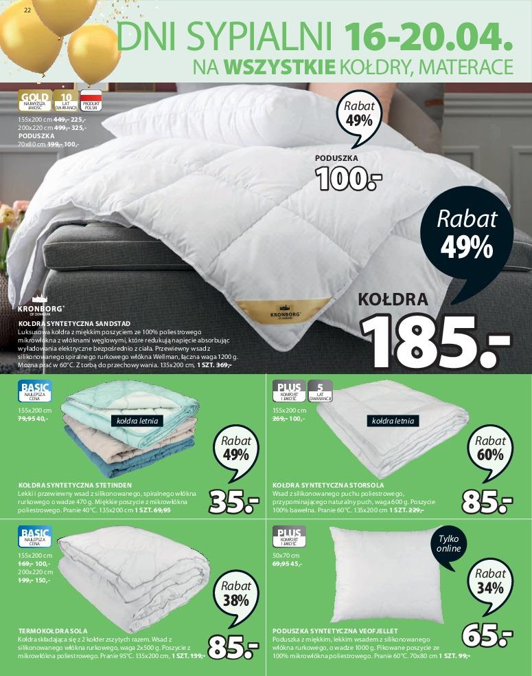 Gazetka promocyjna Jysk str. 22