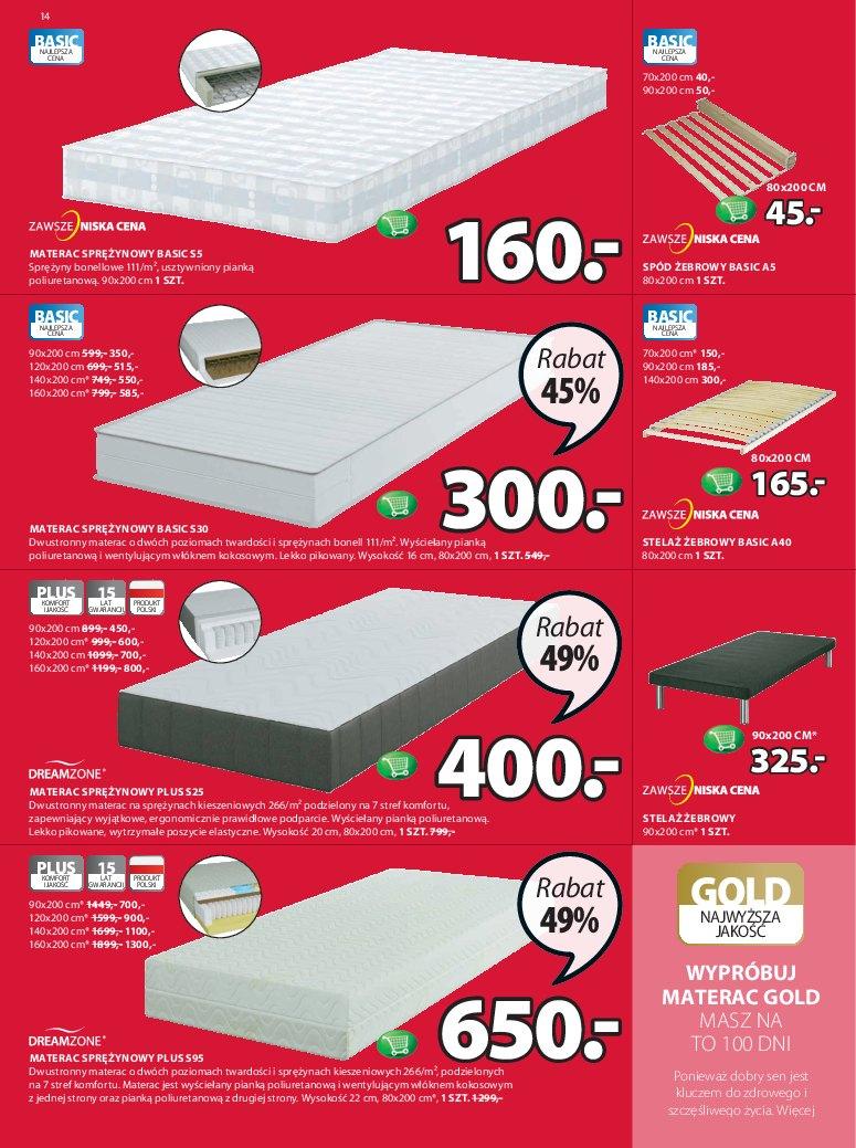 Gazetka promocyjna Jysk str. 14