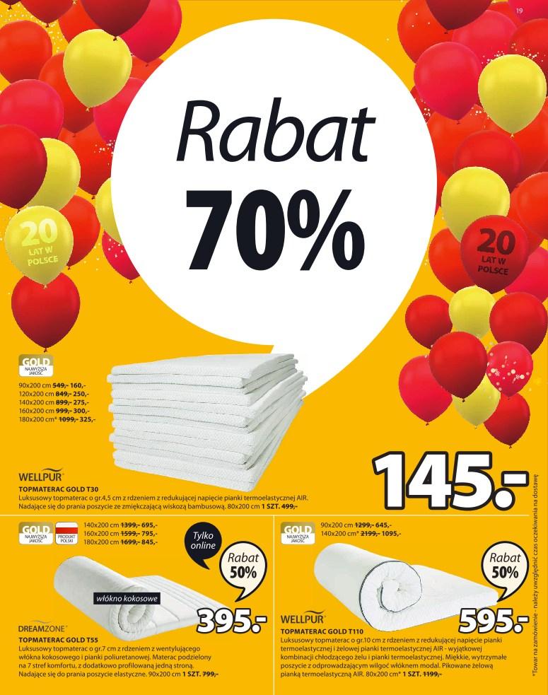 Gazetka promocyjna Jysk str. 19