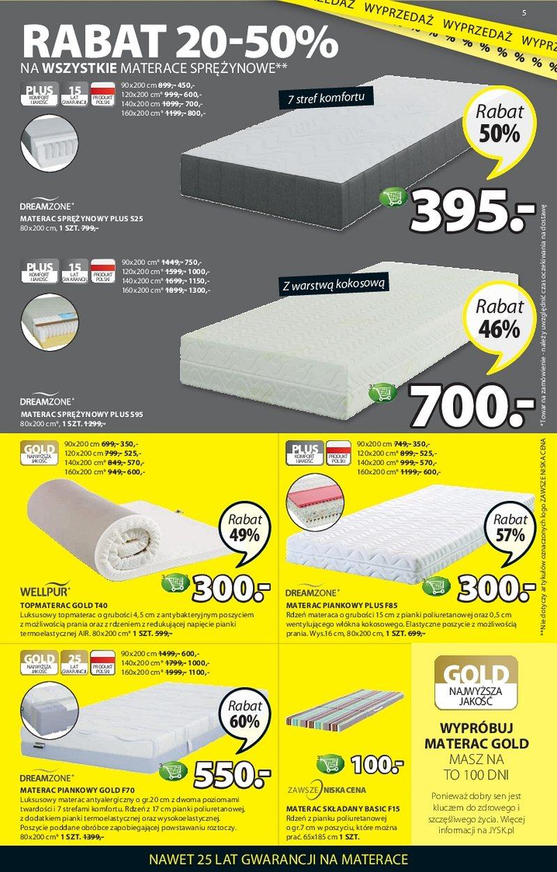 Gazetka promocyjna Jysk str. 5