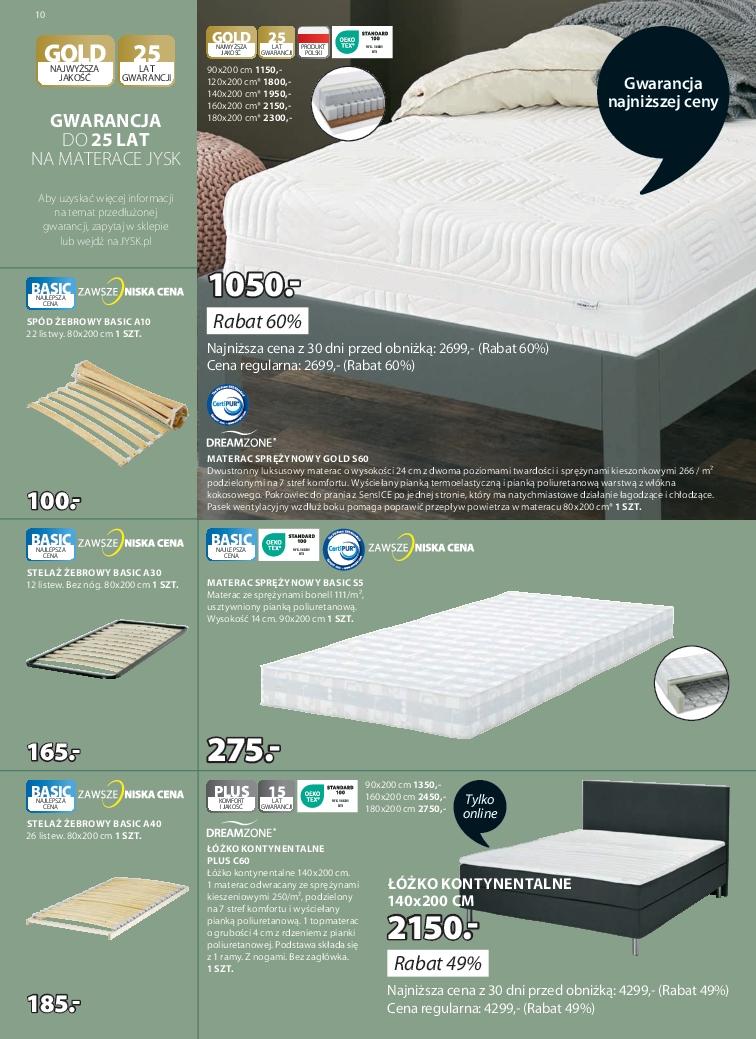 Gazetka promocyjna Jysk str. 10