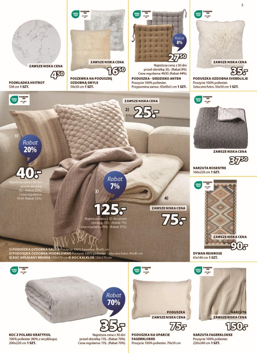 Gazetka promocyjna Jysk str. 5