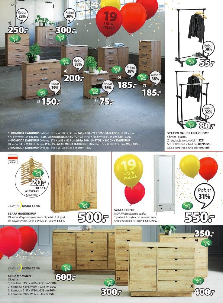 Gazetka promocyjna Jysk str. 12