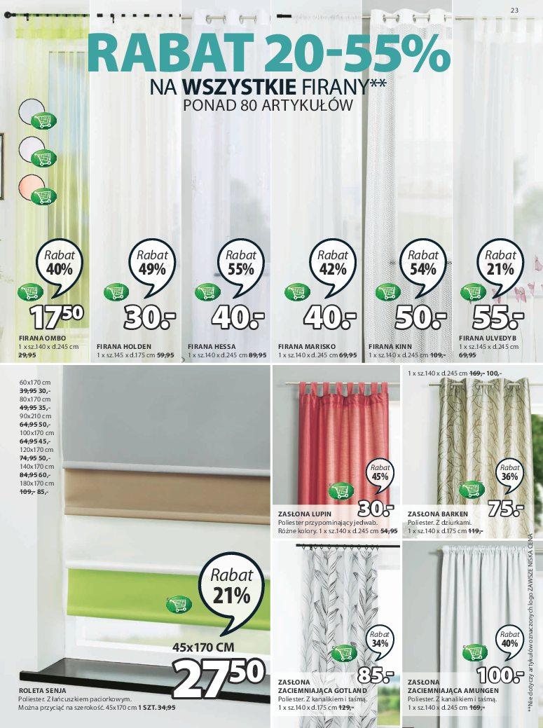 Gazetka promocyjna Jysk str. 23