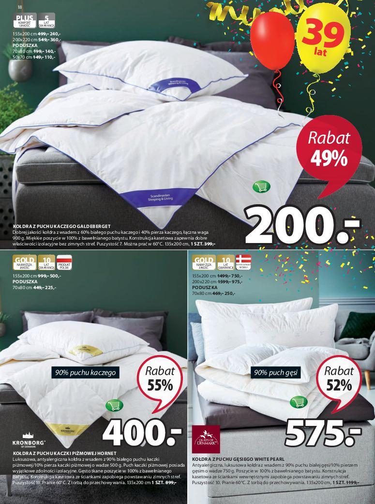 Gazetka promocyjna Jysk str. 18