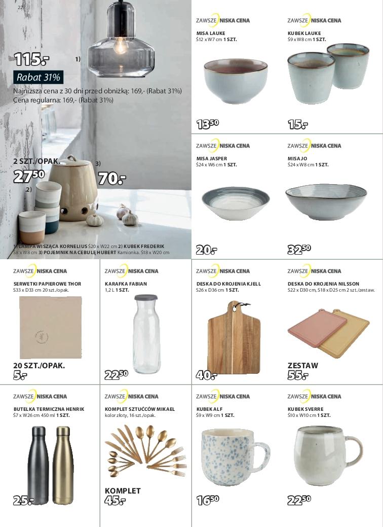 Gazetka promocyjna Jysk str. 22