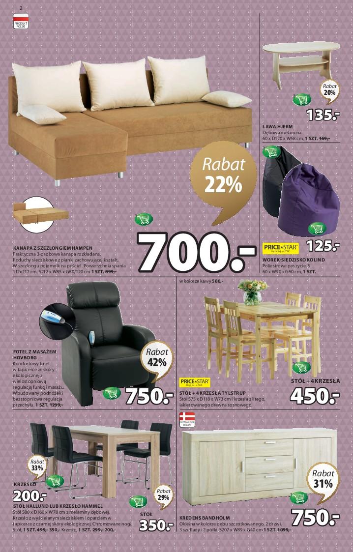 Gazetka promocyjna Jysk str. 2