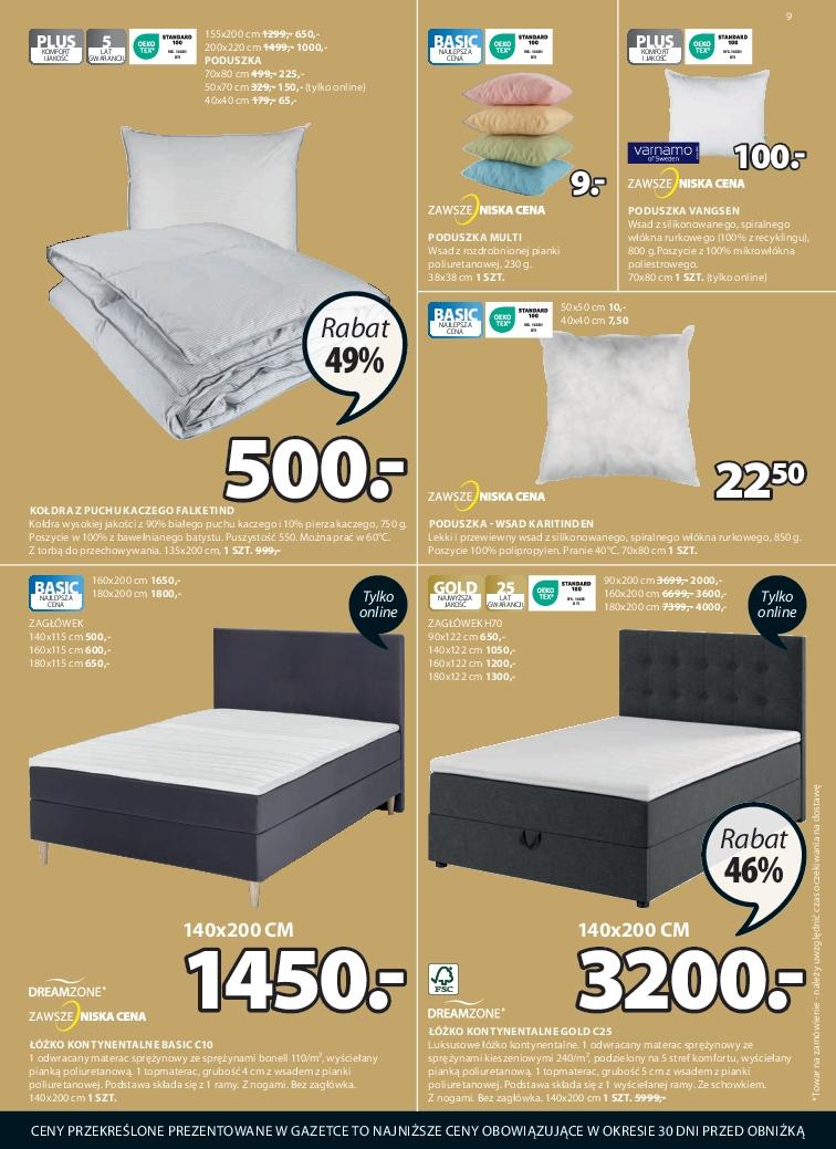 Gazetka promocyjna Jysk str. 9