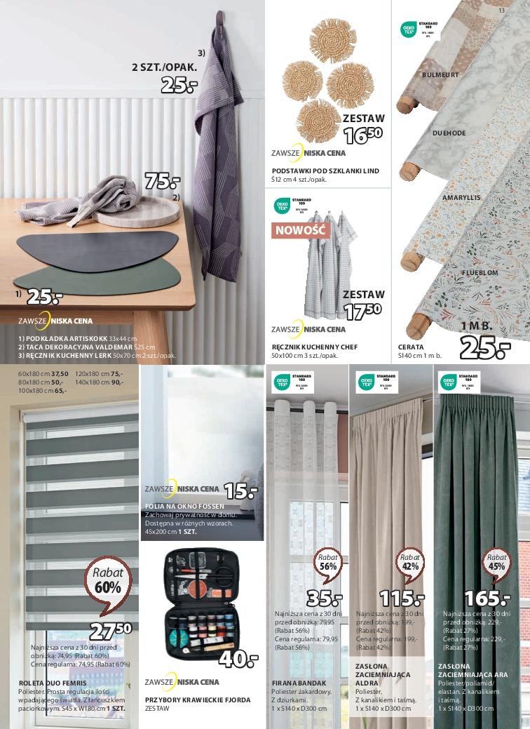 Gazetka promocyjna Jysk str. 13
