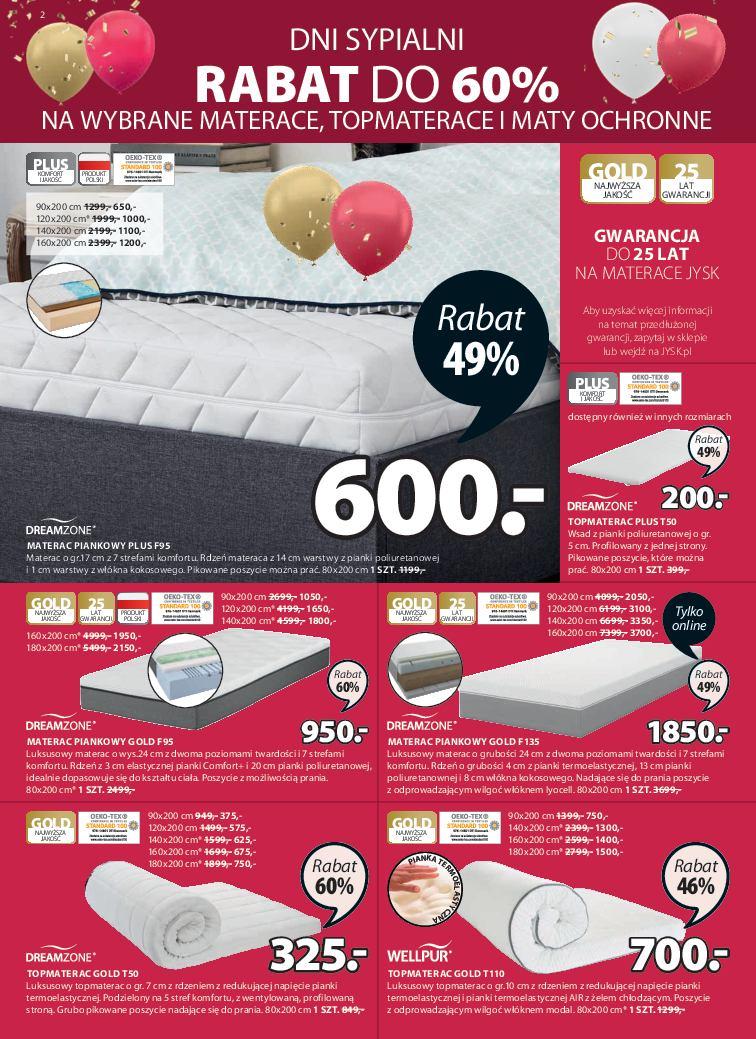 Gazetka promocyjna Jysk str. 2