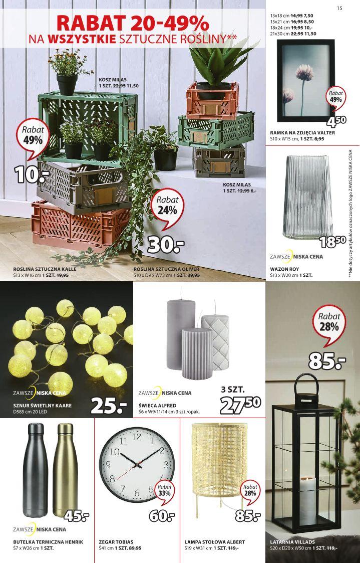 Gazetka promocyjna Jysk str. 15