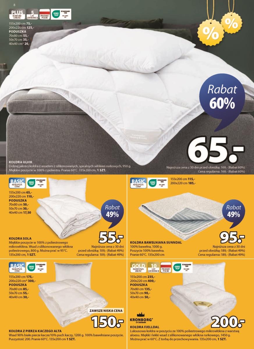 Gazetka promocyjna Jysk str. 8